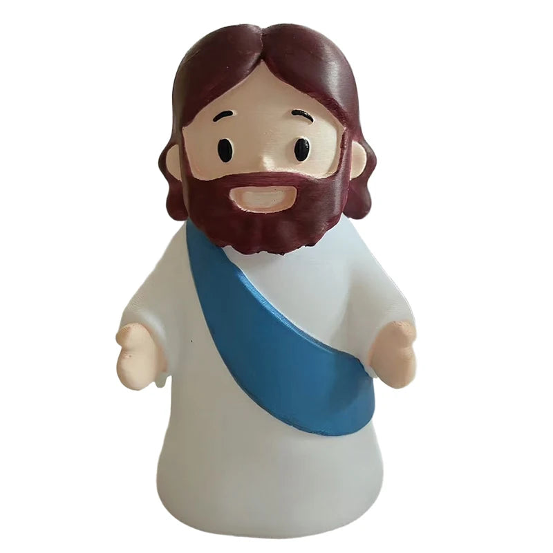 Mini Jesus Glowing Silicone Night Light – Faith Desk Decor