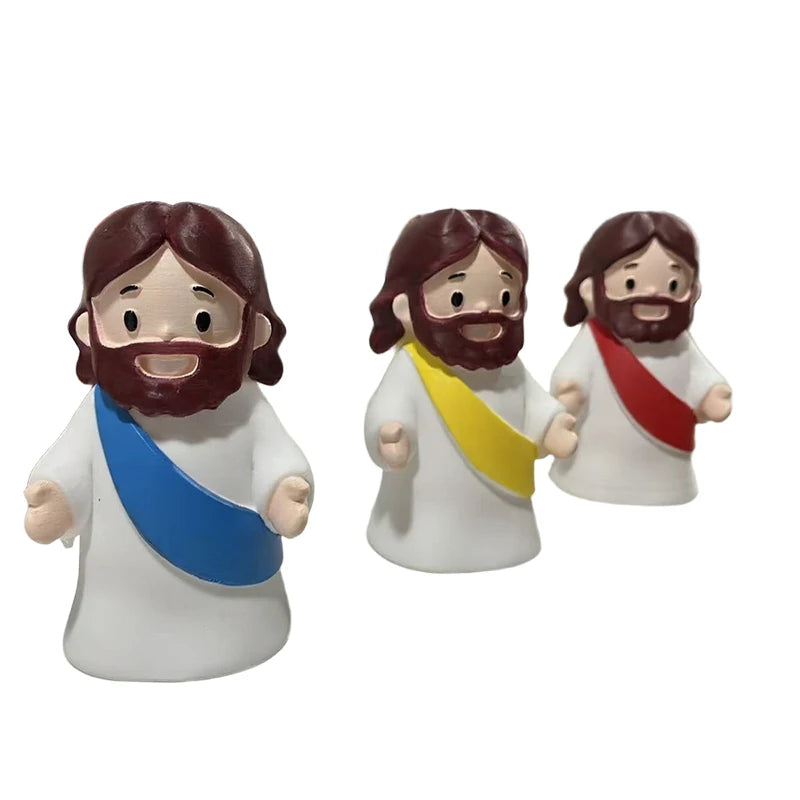 Mini Jesus Glowing Silicone Night Light – Faith Desk Decor